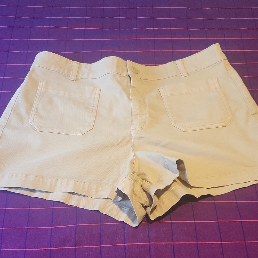 J. Crew Women's Light Tan Cargo Shorts